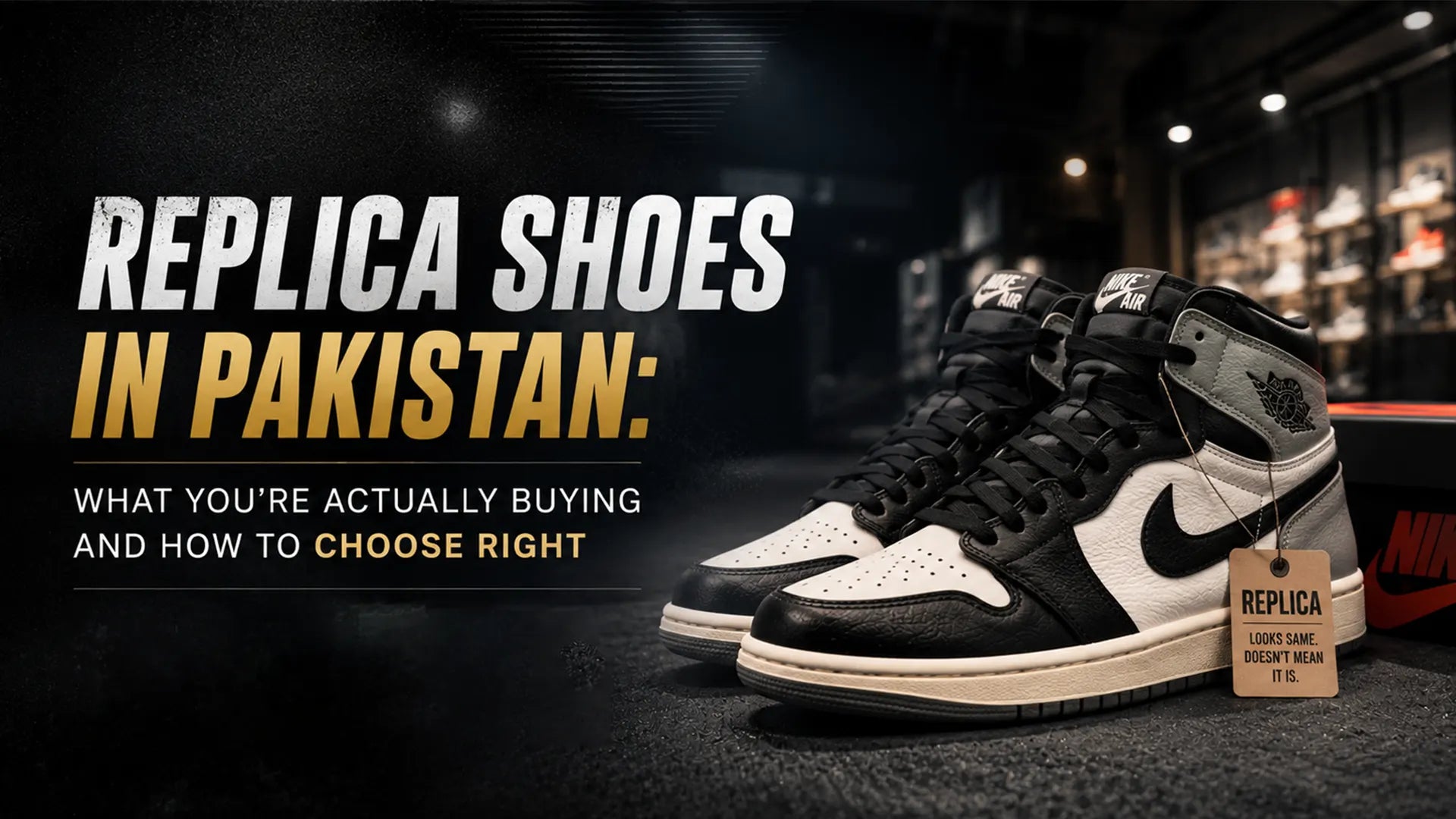 Replica Shoes in Pakistan