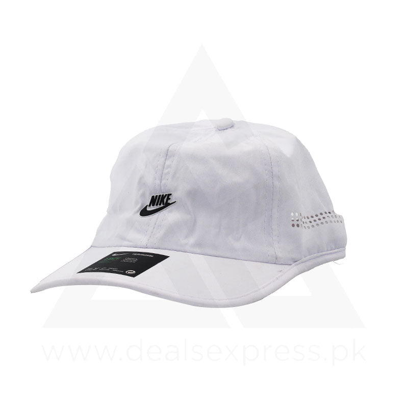 Nk Waterproof Cap (Premium) - White A0436