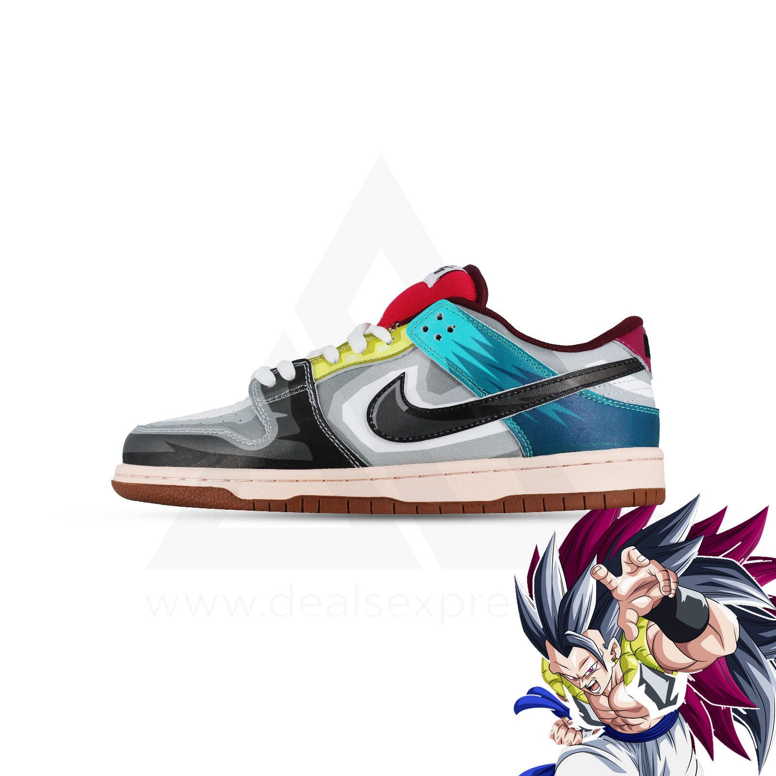 Naj Dunk Low x Dragon Ball - Ultra Ego Gogeta