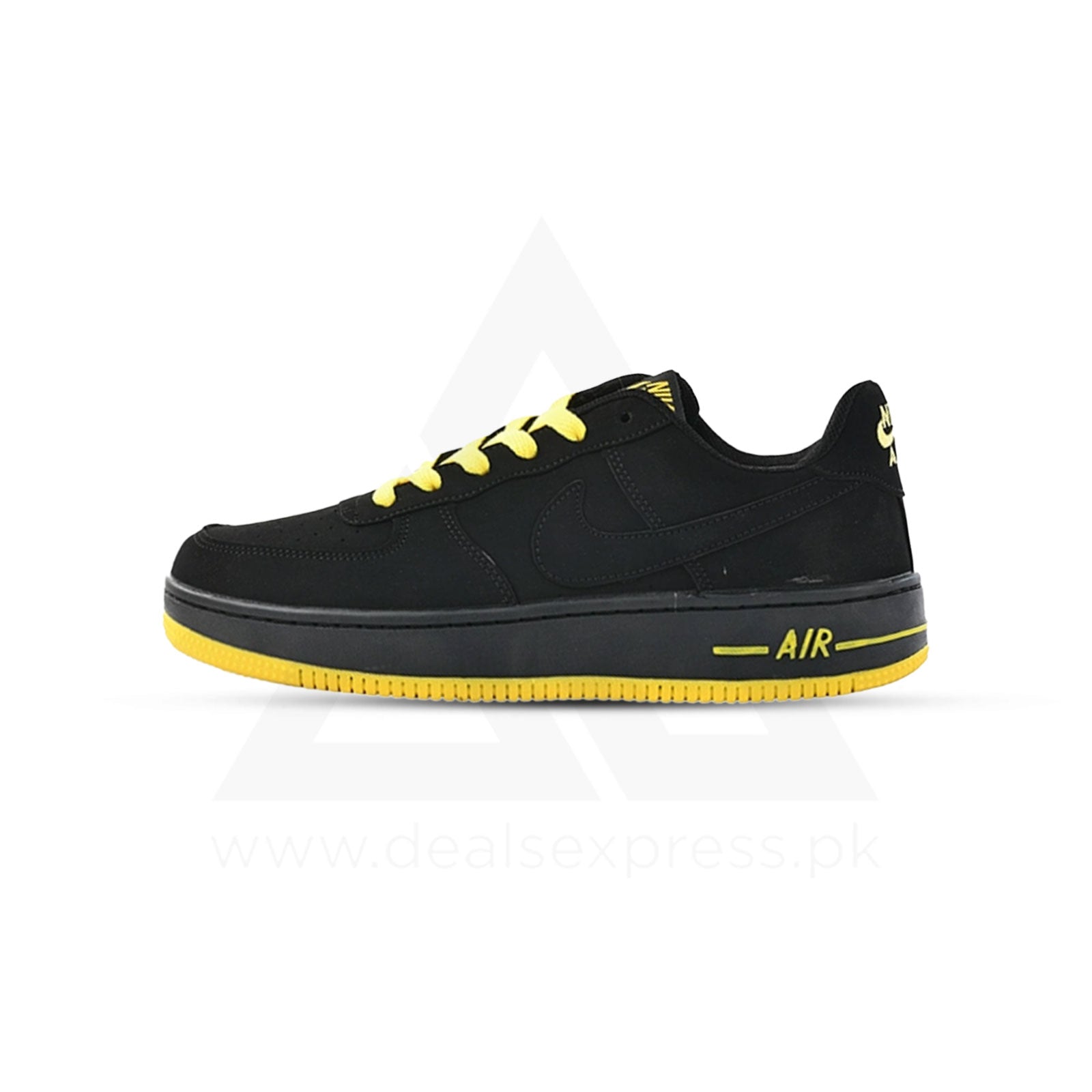 Arforce1 Low  Suede - Black Yellow