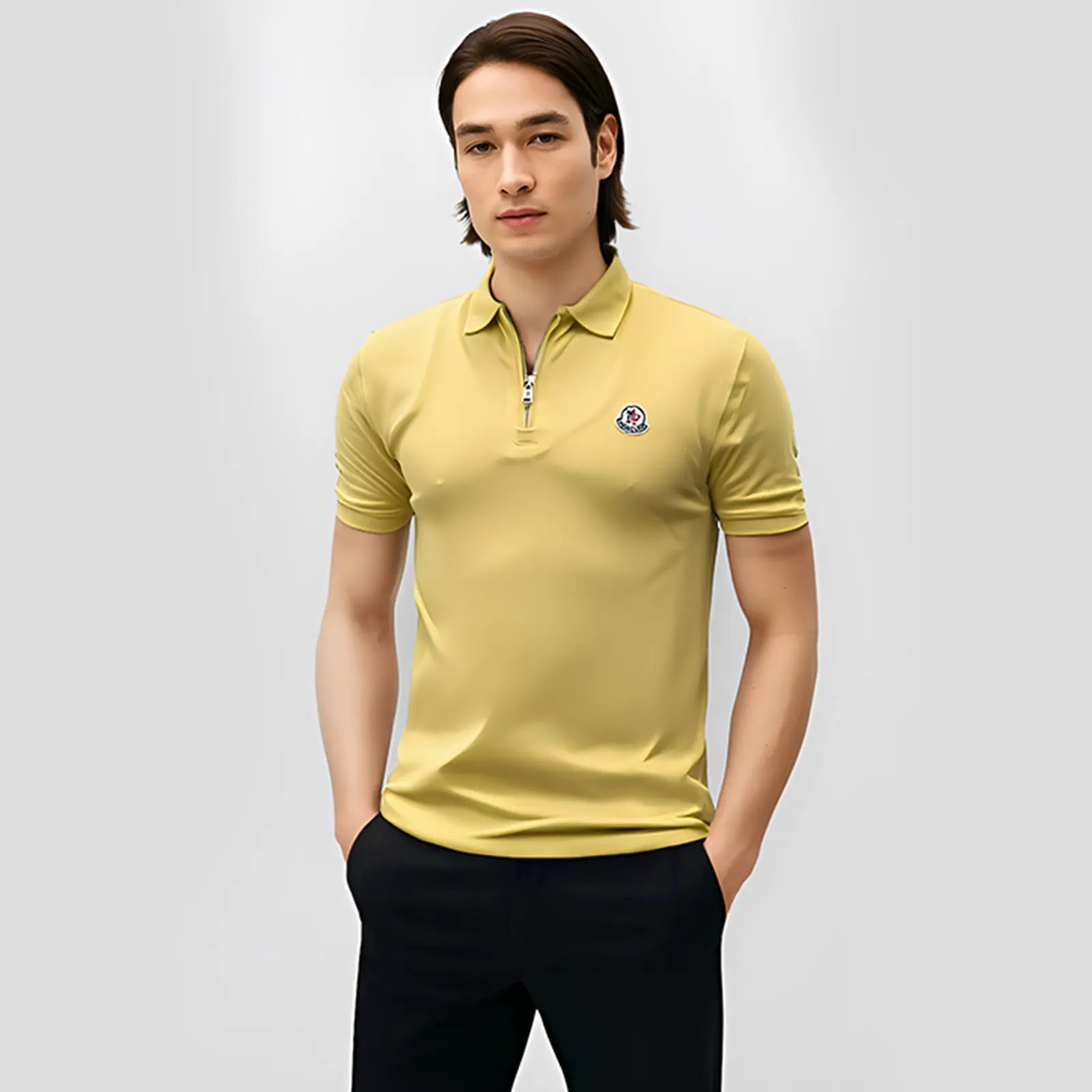 Mon-Cler Polo - Yellow