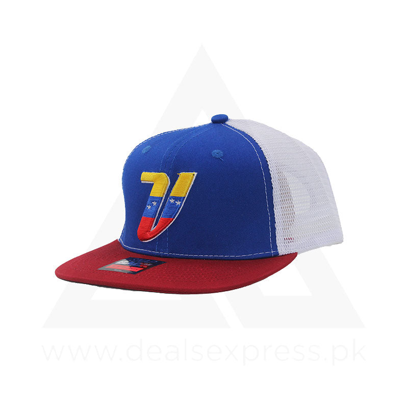 Vee Cap - Blue White A0471