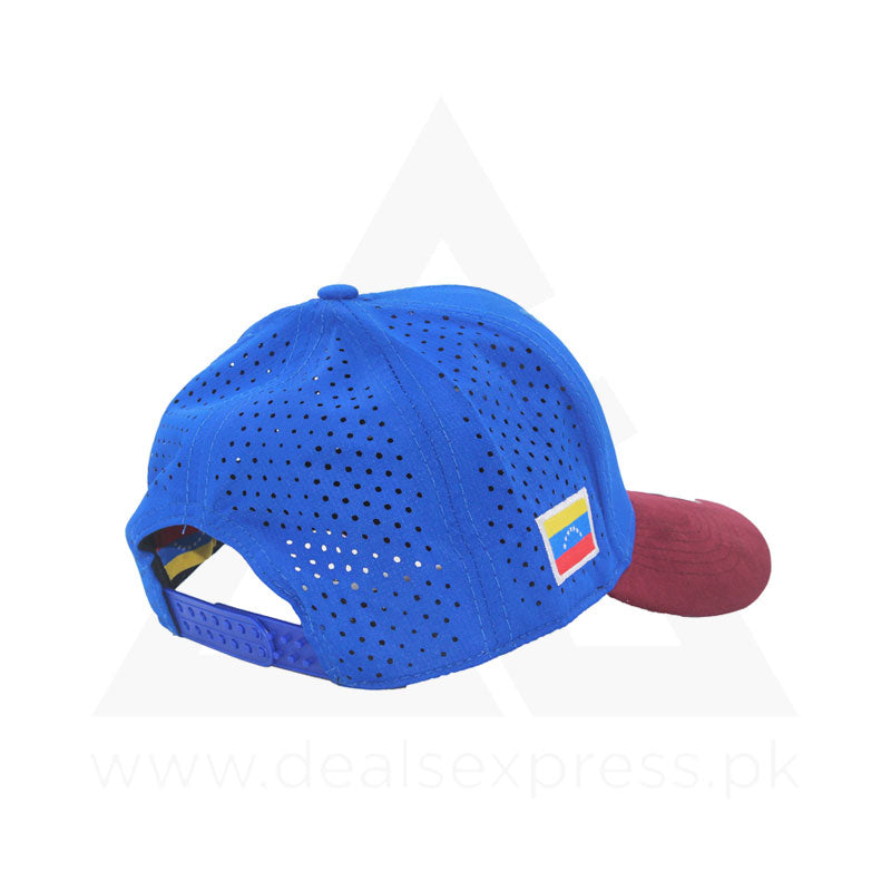 Vee Cap - Blue Maroon A0413