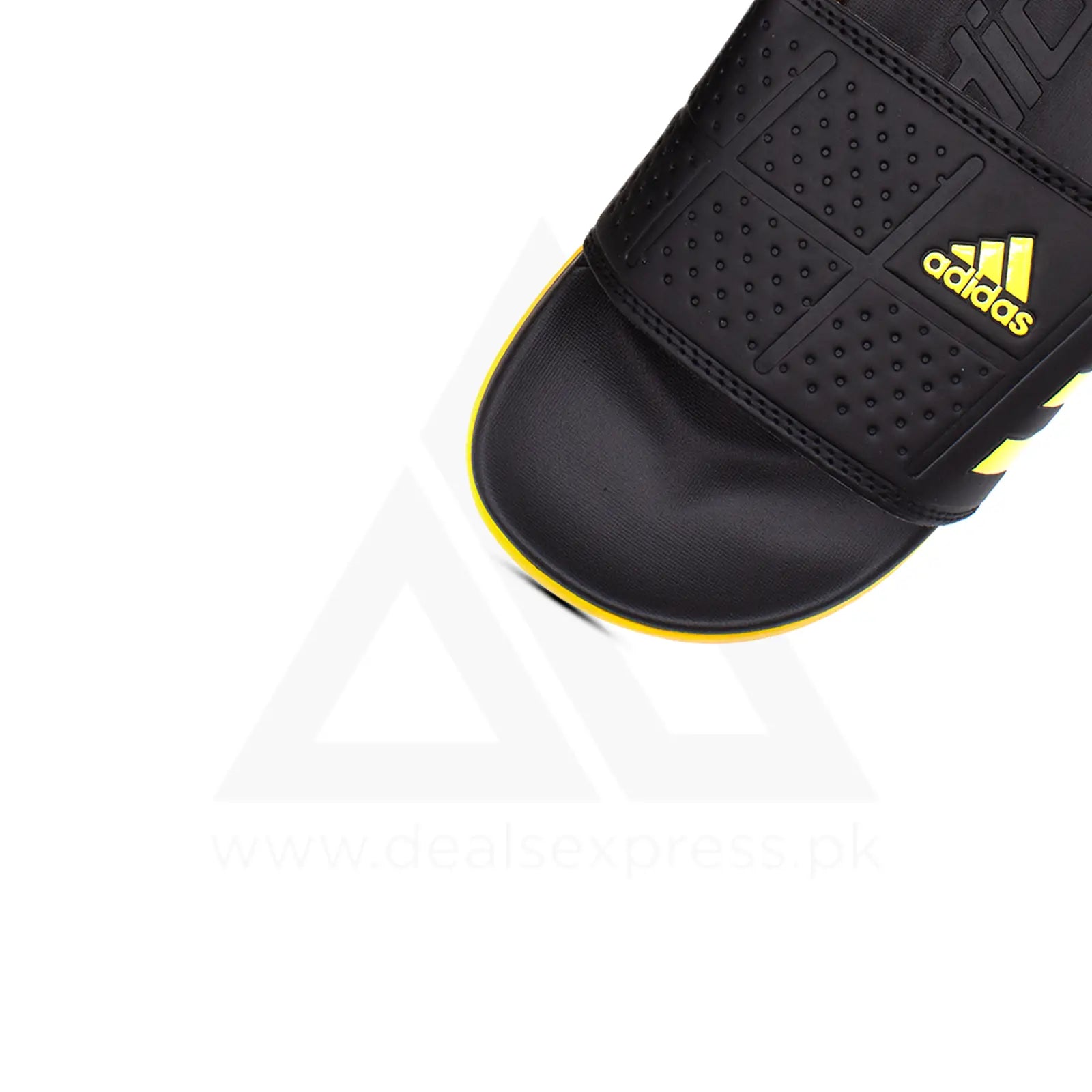 Adi-lete Cloudfoam Slide - Black Yellow