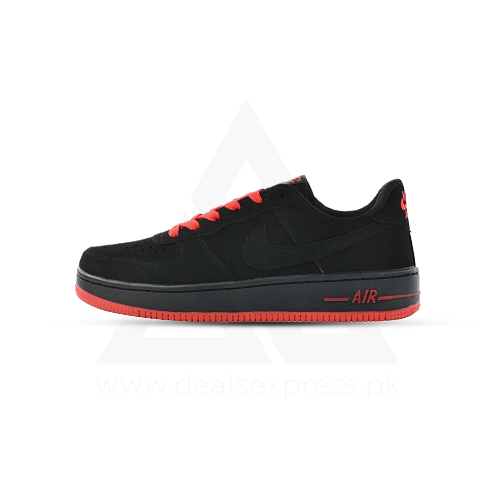 Arforce1 Low Suede - Black Red