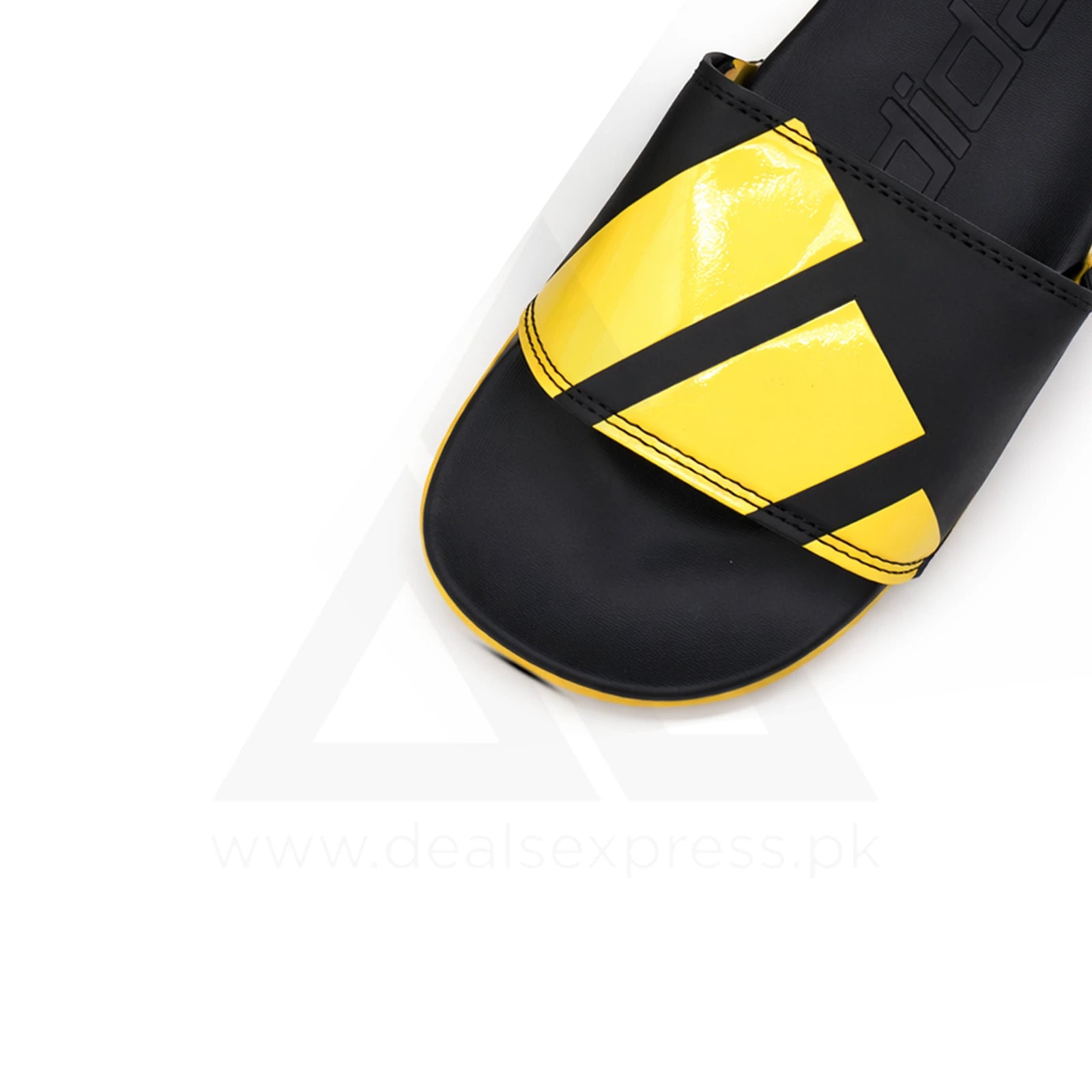 Adi-lete S Slide - Black Yellow
