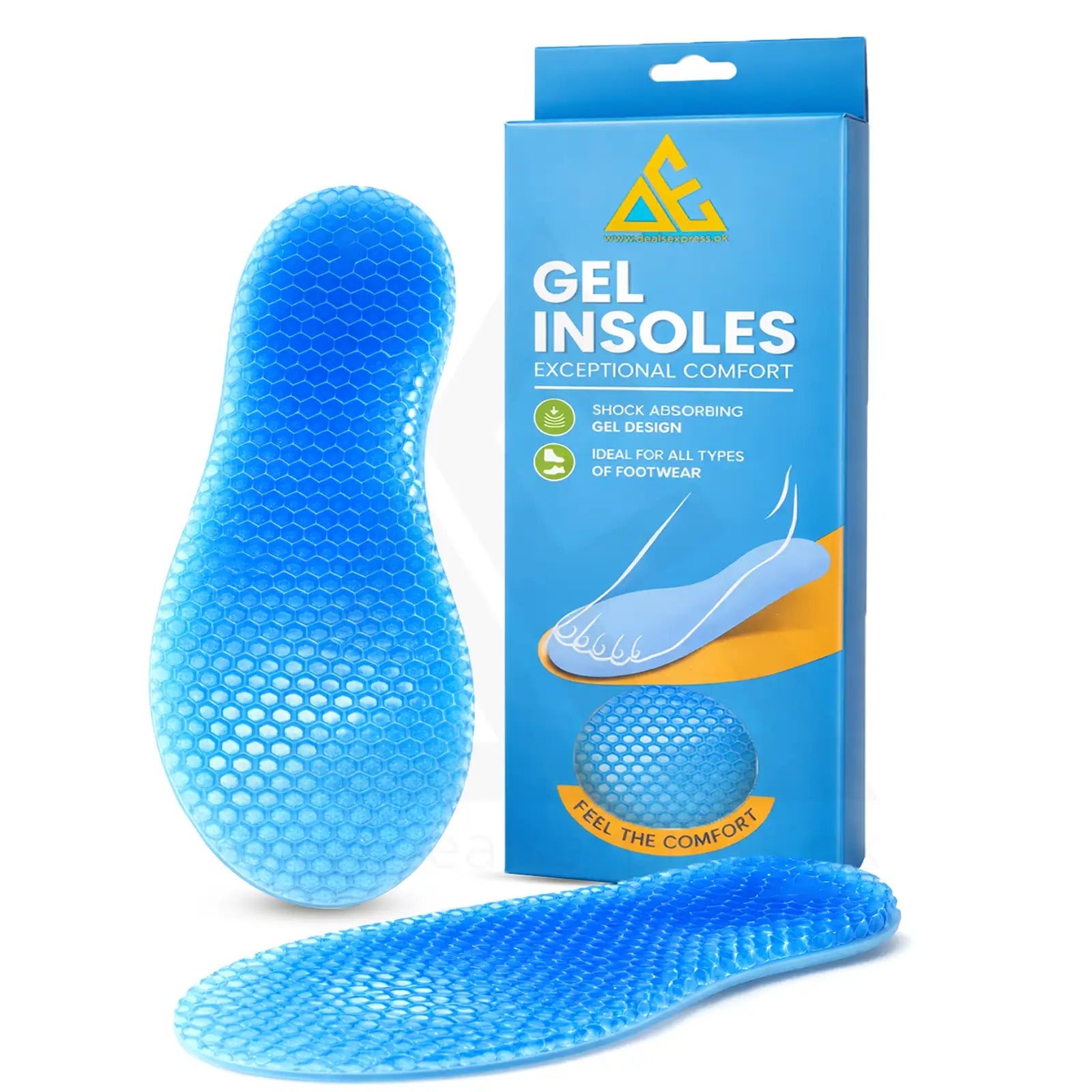 Honeycomb Massage Silicon Gel Insoles