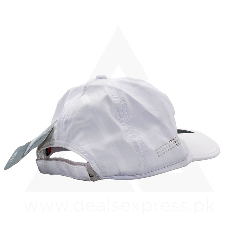 Nk Waterproof Cap (Premium) - White A0436