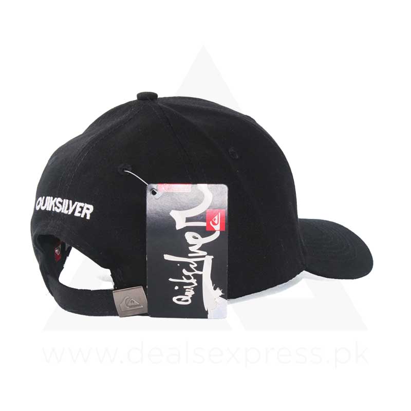 Kuick Slvr Cap - Black A0310