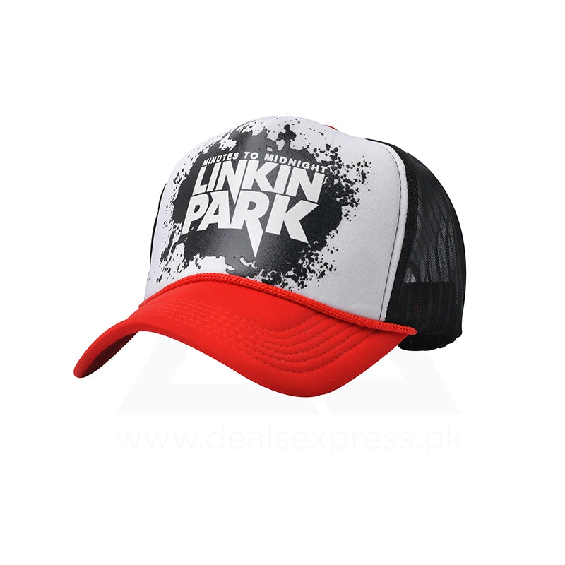 LP Cap – WhiteRed A0196