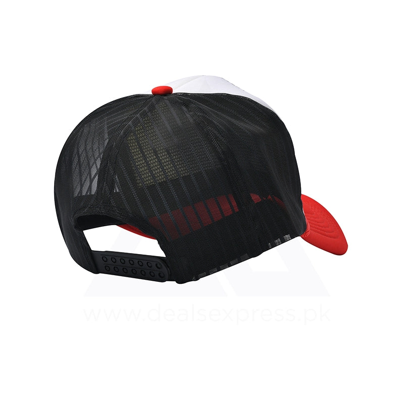 LP Cap – WhiteRed A0196