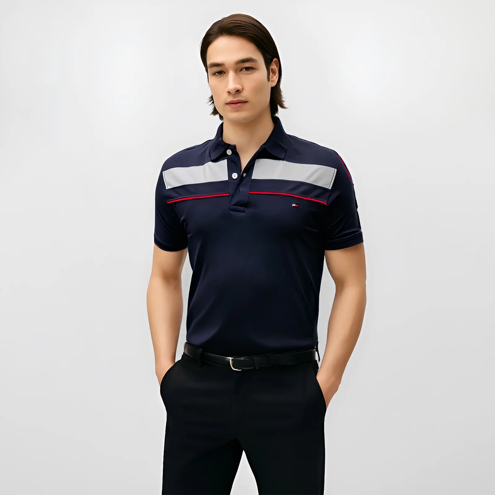 Tmy Polo P02 - Navy