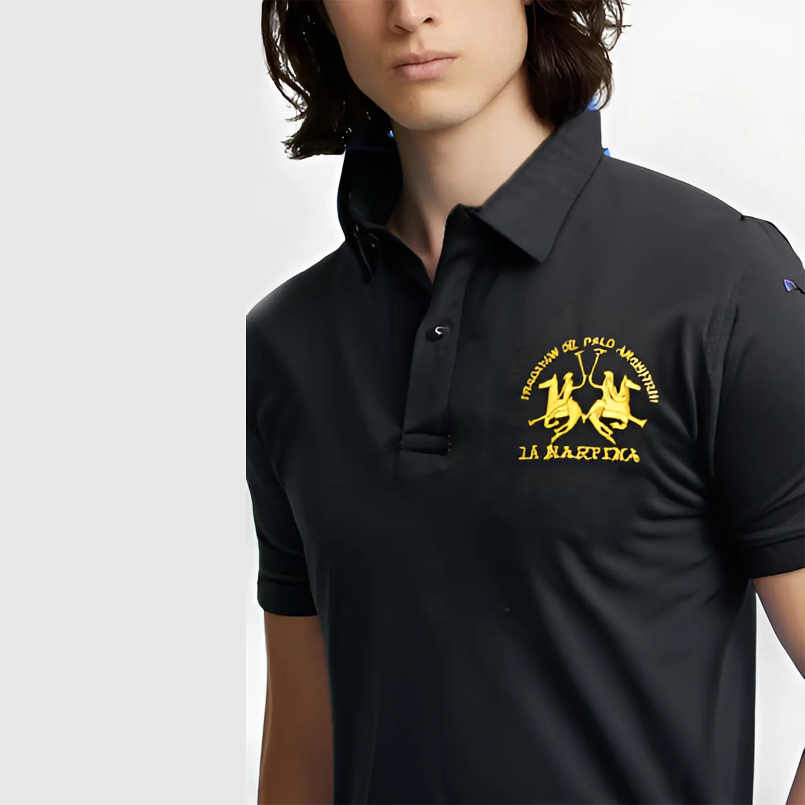 LM Premium Polo - Black