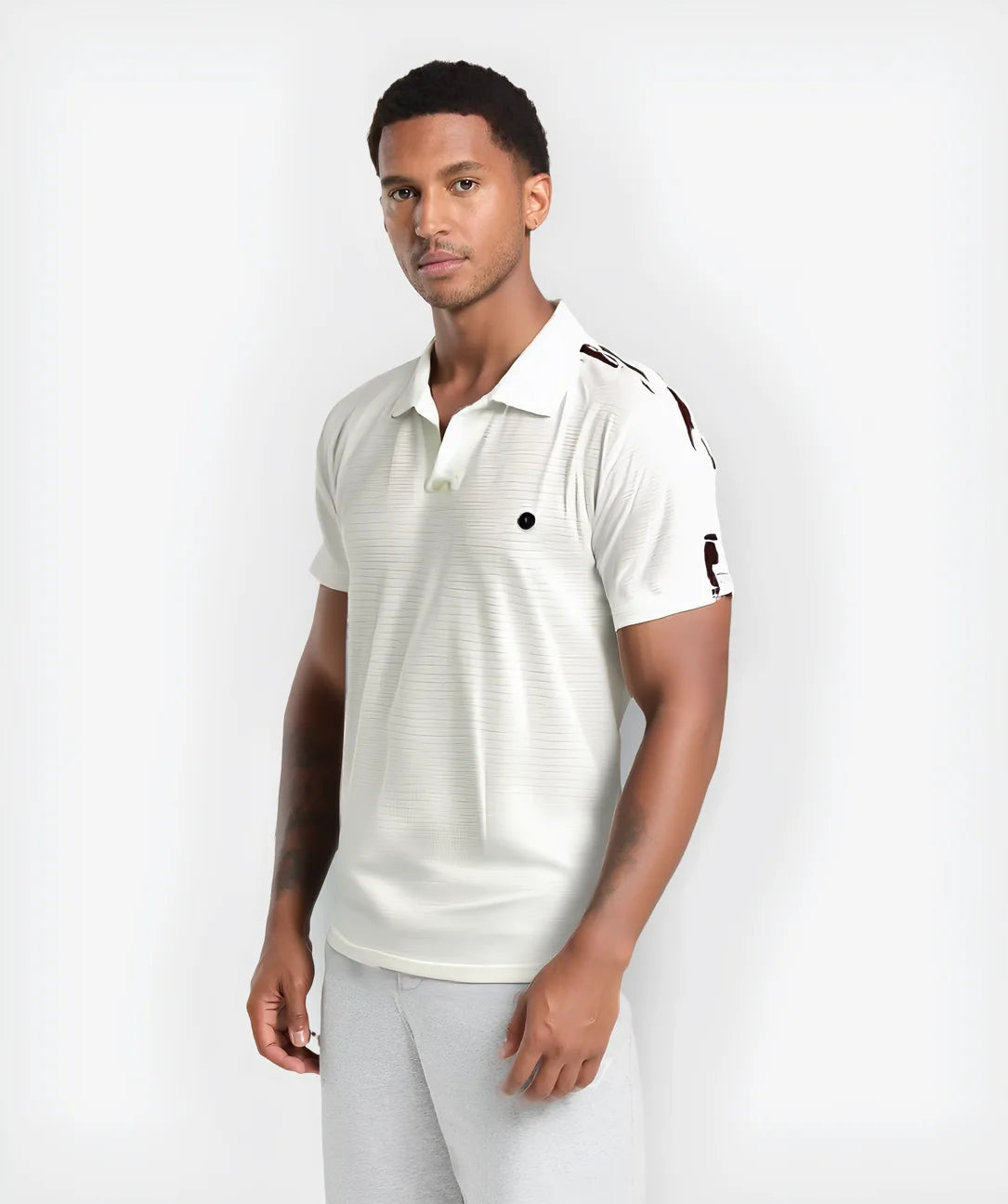 Ar ma ni Bubble Polo – White