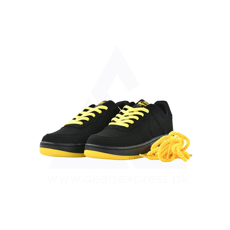 Arforce1 Low  Suede - Black Yellow