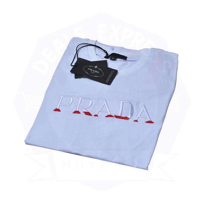 Prda Emb - White (Slim Fit)