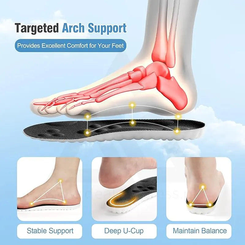 4D Massage Soft Cloud Insoles