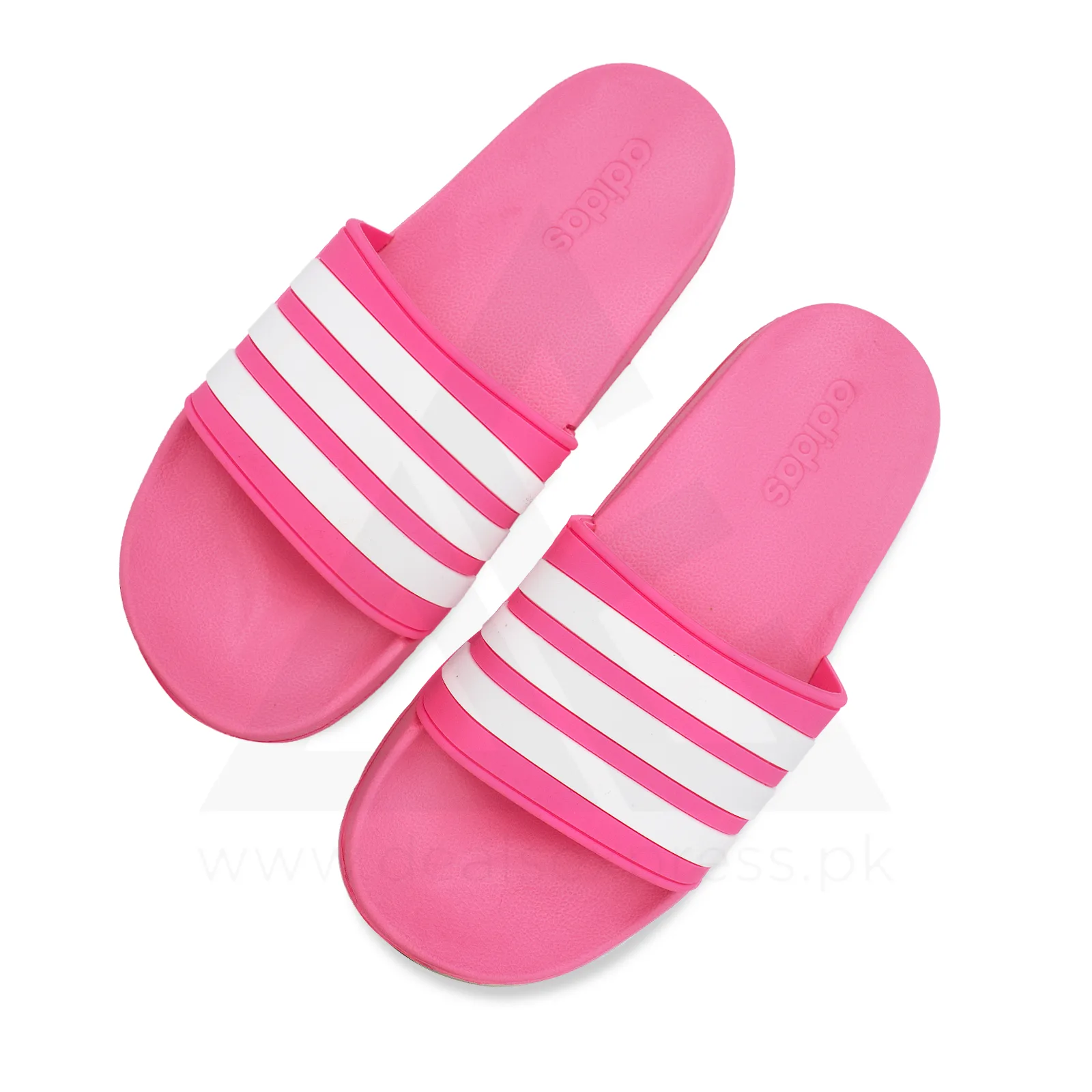 Adi-lete Lite Stripe Slide - Pink