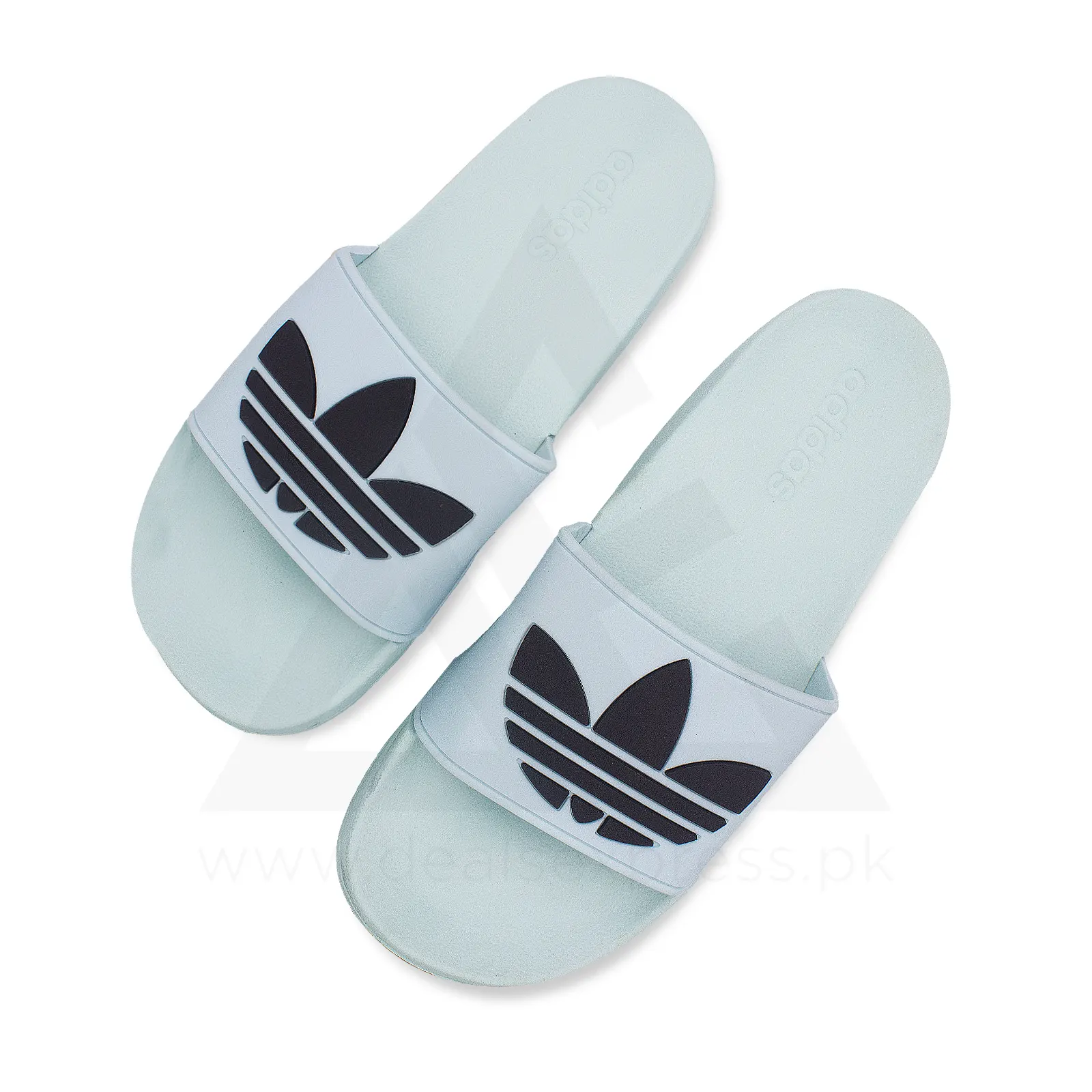 Adi-lete Lite Logo Slide - Mint