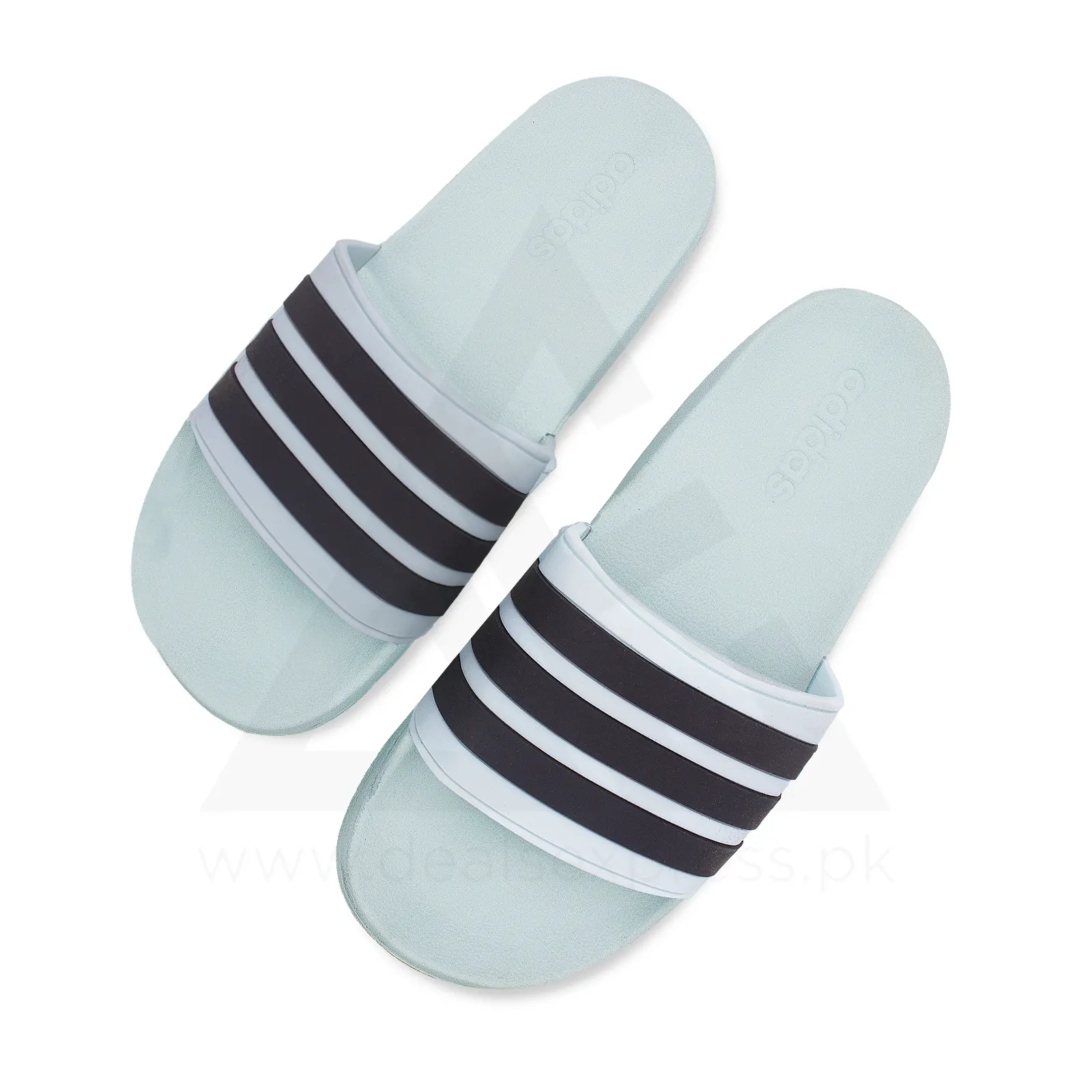 Adi-lete Lite Stripe Slide - Mint