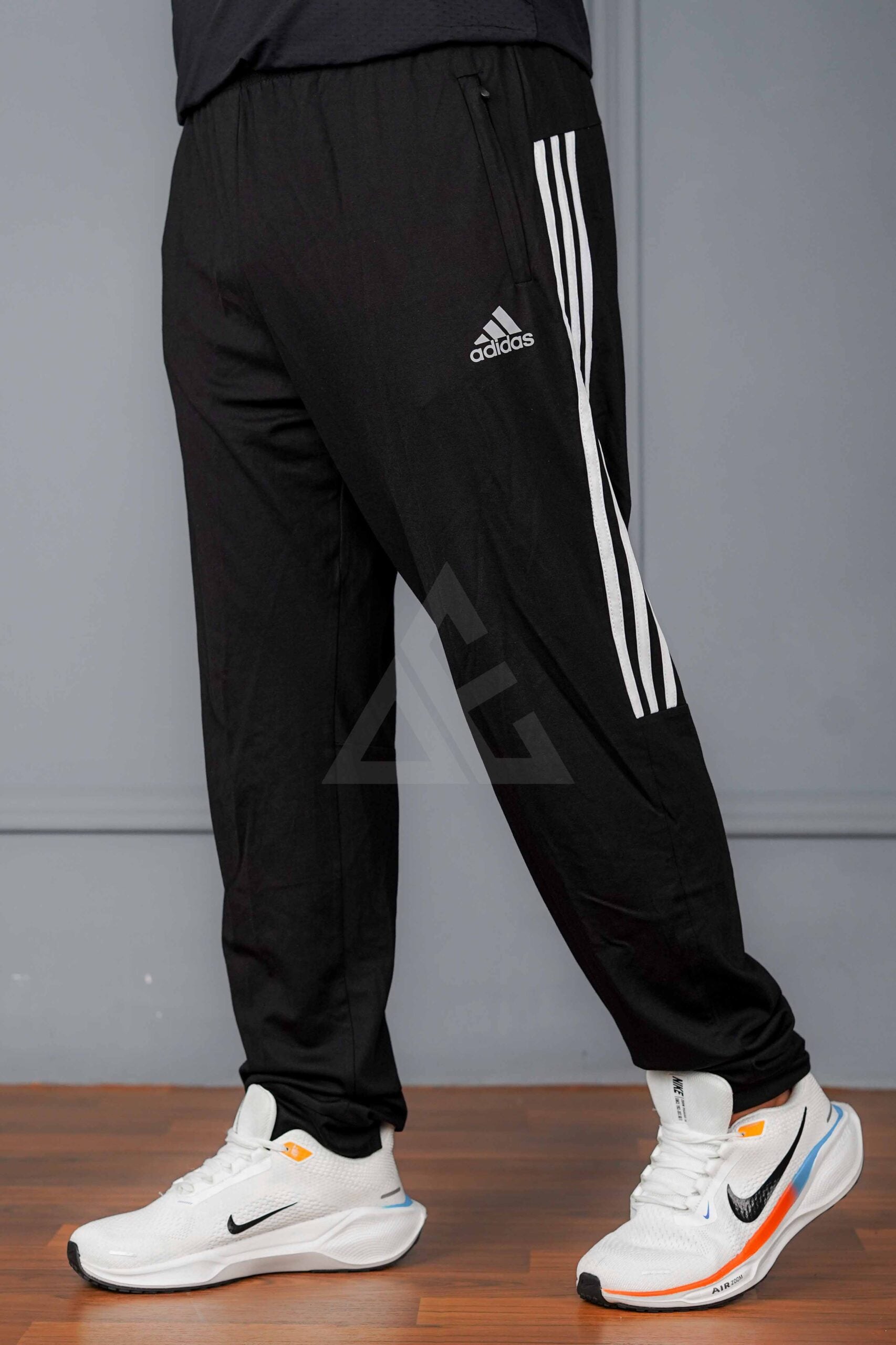 Adi 3 Stripe Trouser - Black