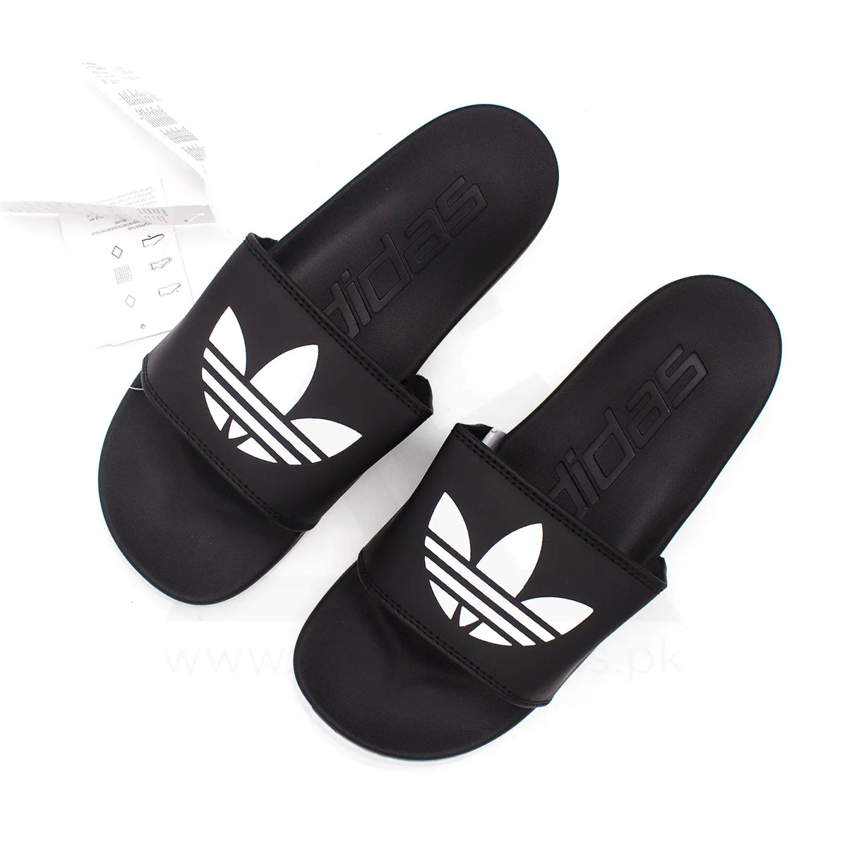 Adi-lete Trefoil Slide V2 - Black Duo
