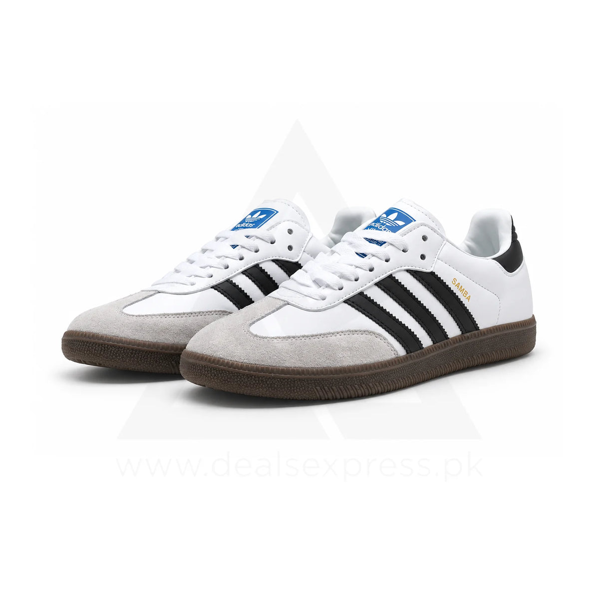 Adi Samba Premium - White Black Gum