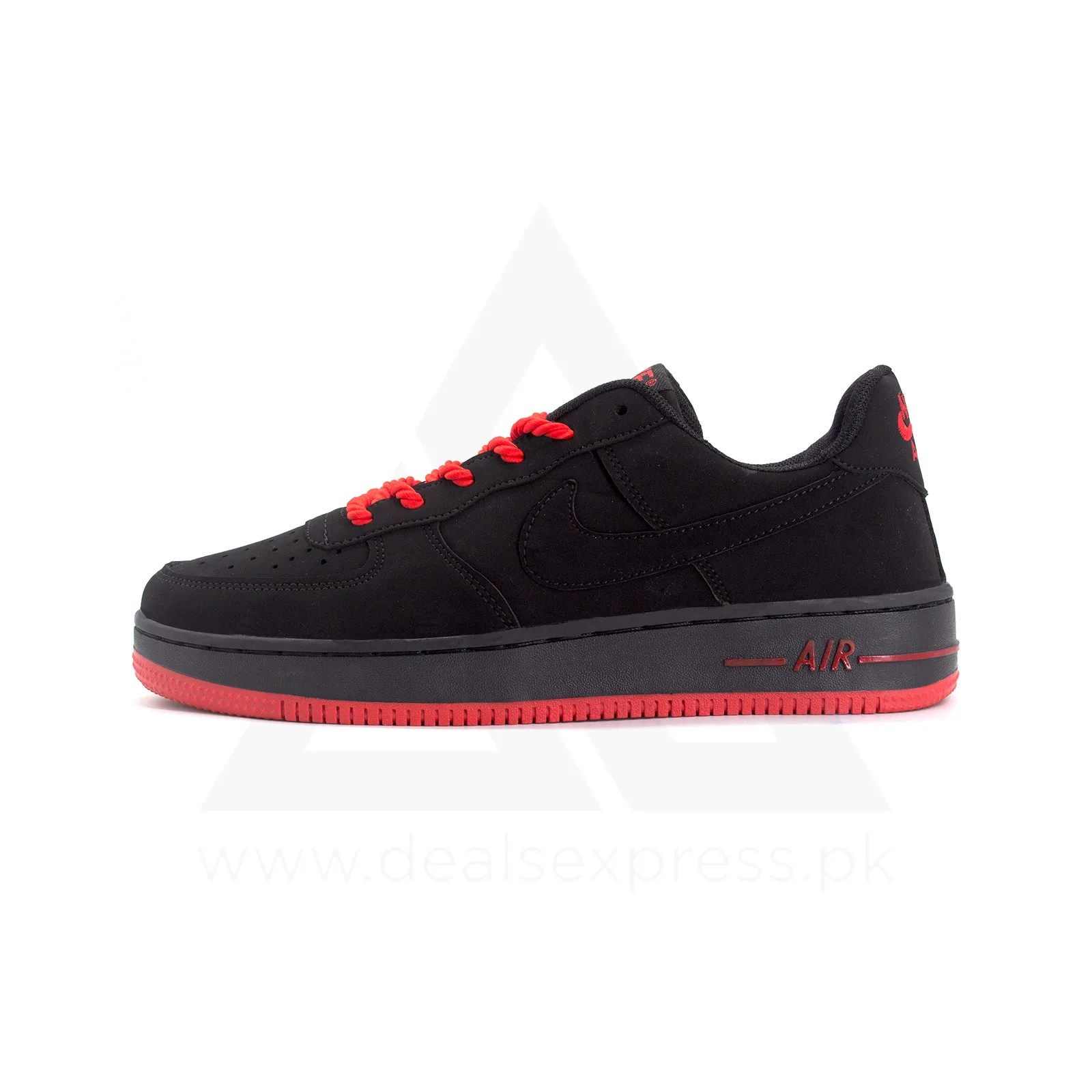 Arforce1 Low Suede - Black Red