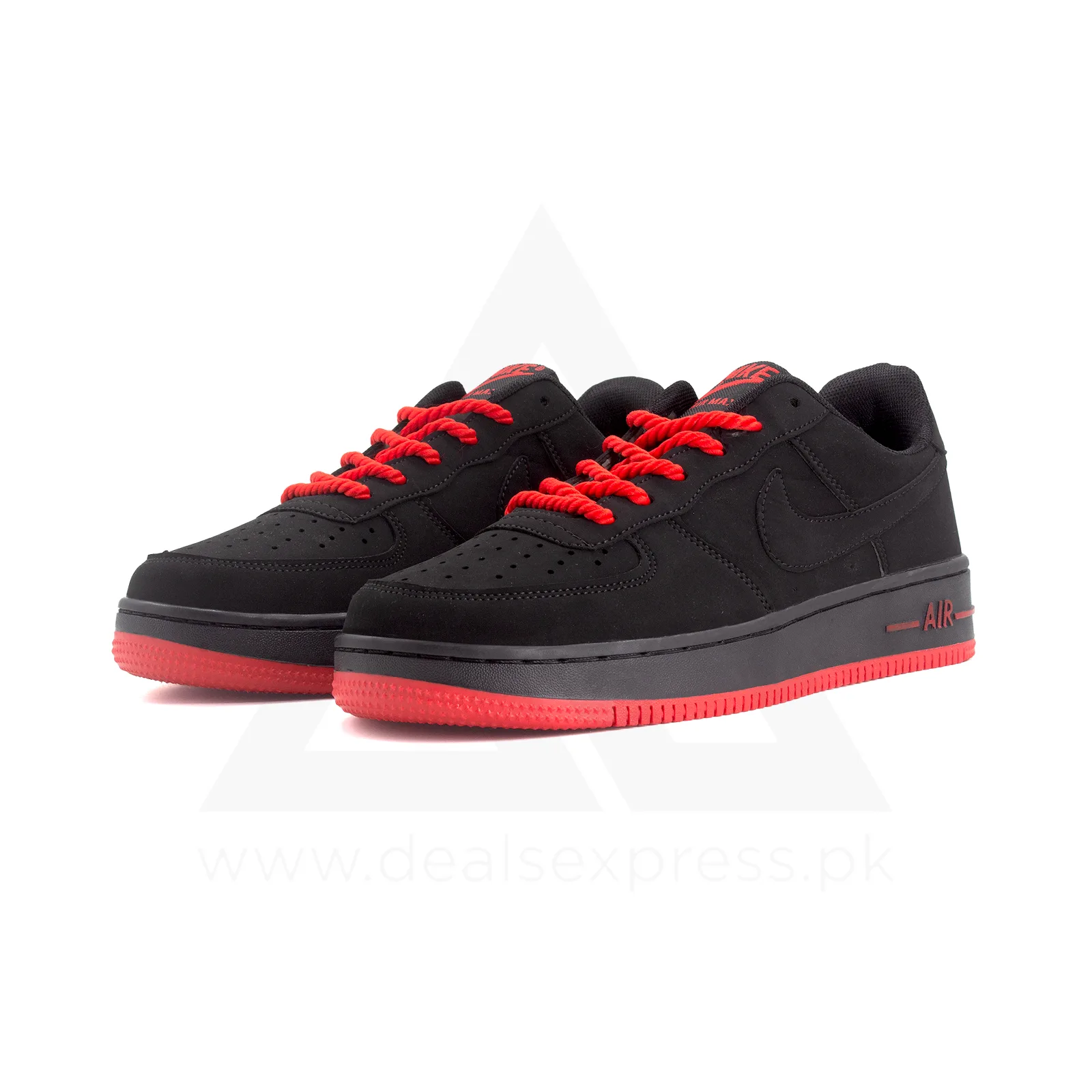Arforce1 Low Suede - Black Red