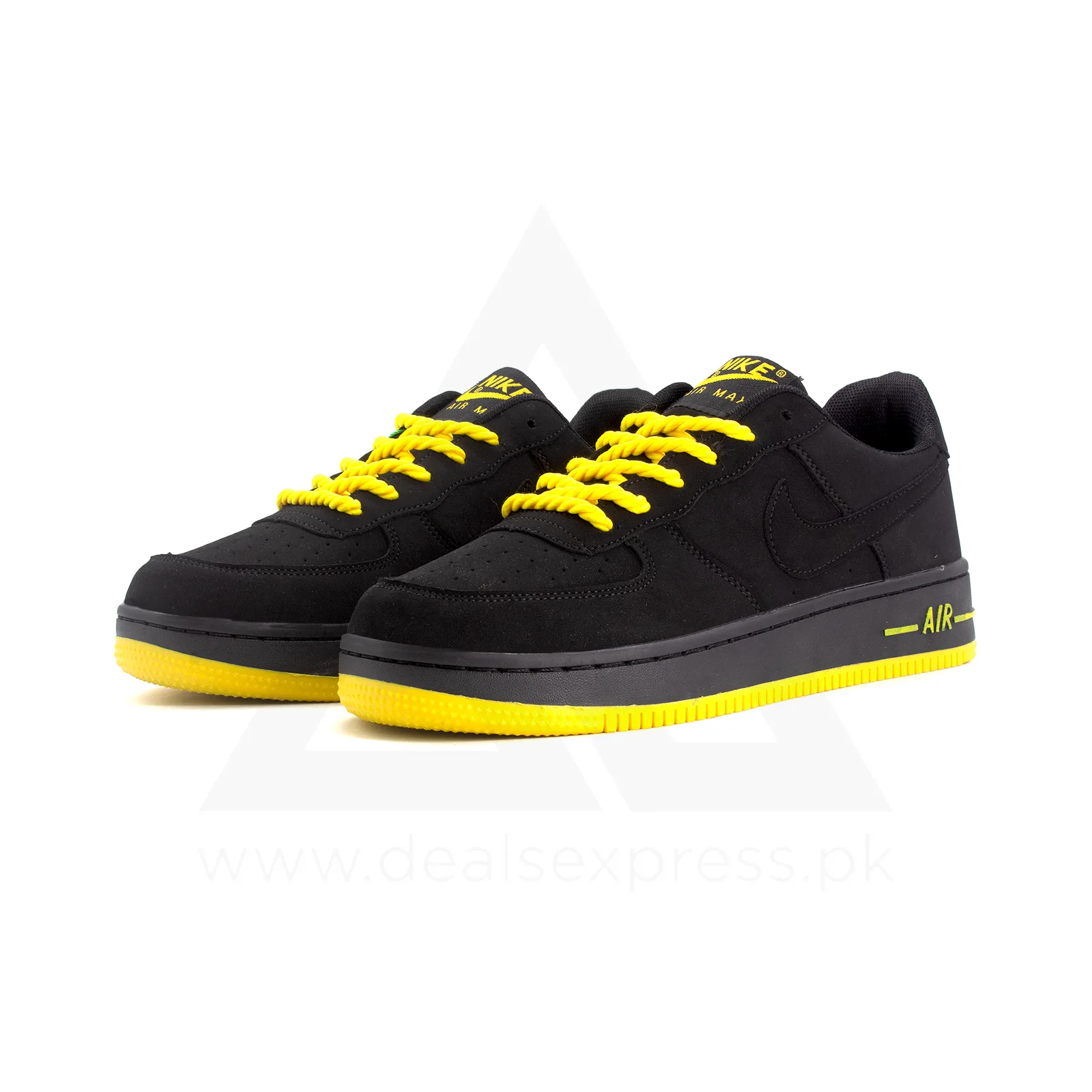 Arforce1 Low  Suede - Black Yellow