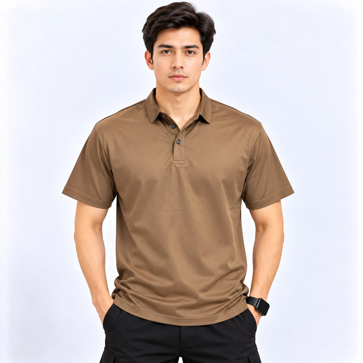 Drifit Polo D301 - Brown