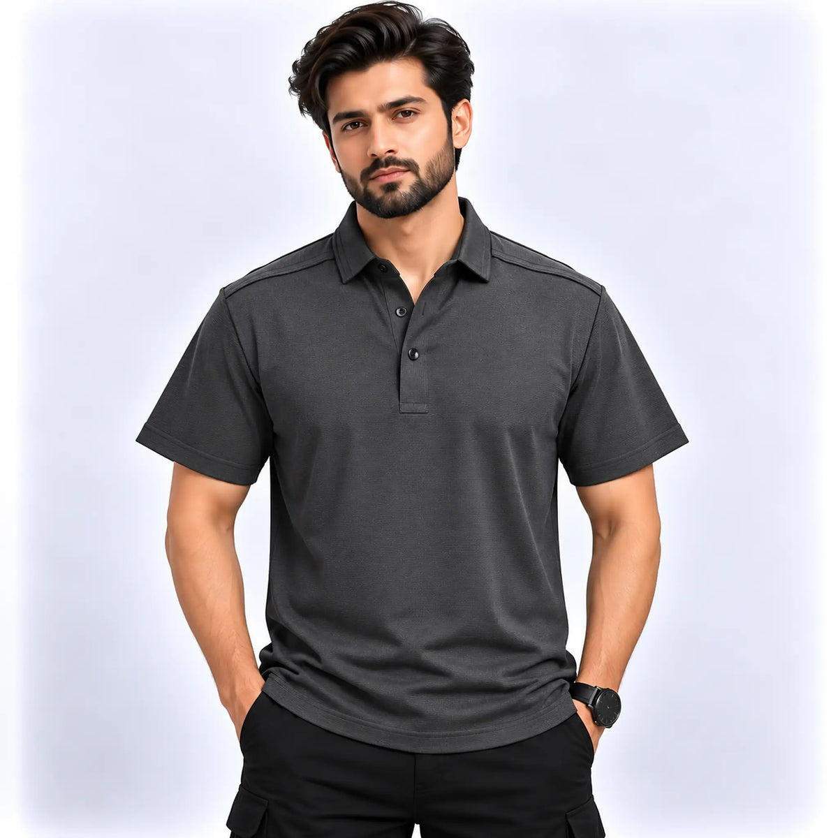 Drifit Polo D309 - Black