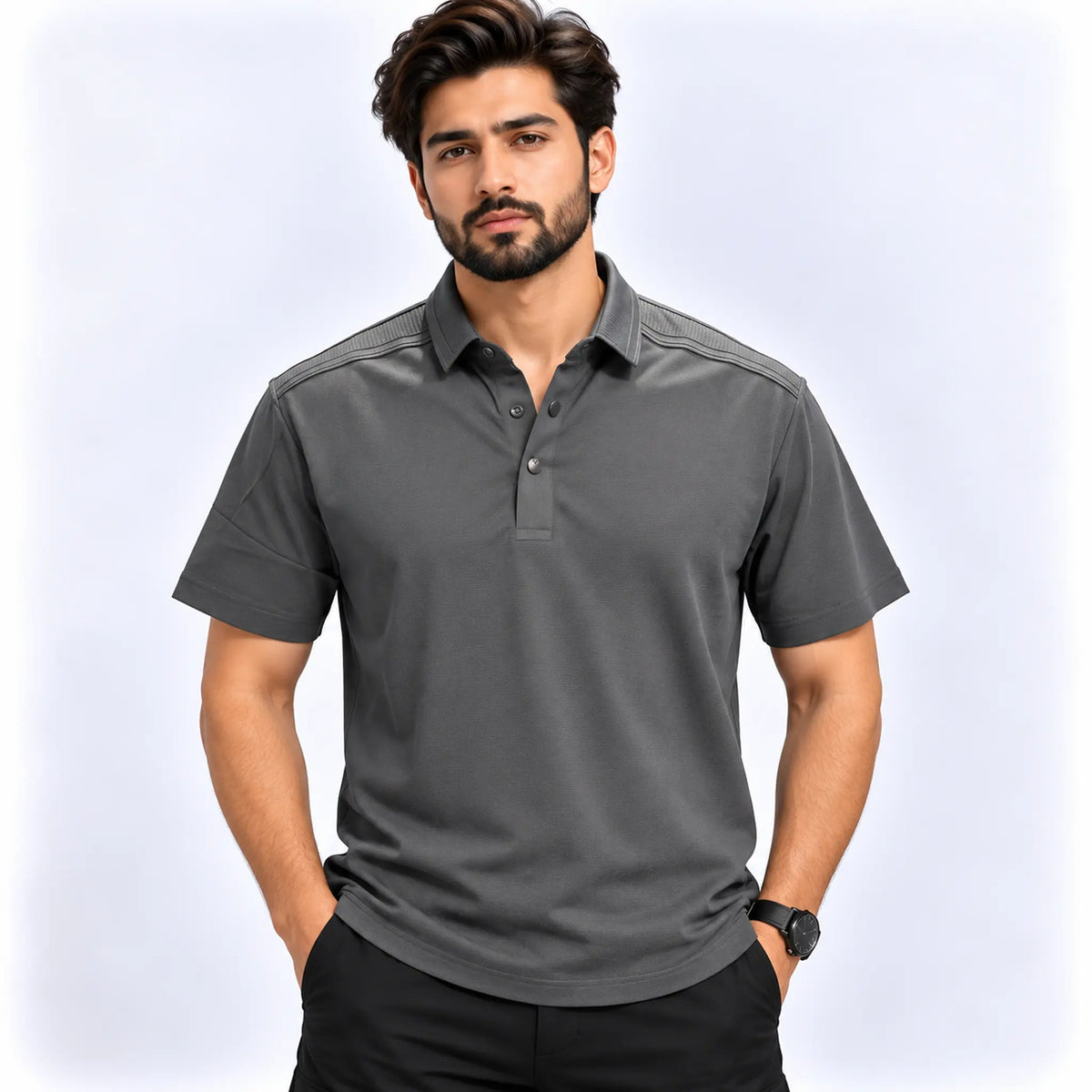 Drifit Polo D310 - Charcoal