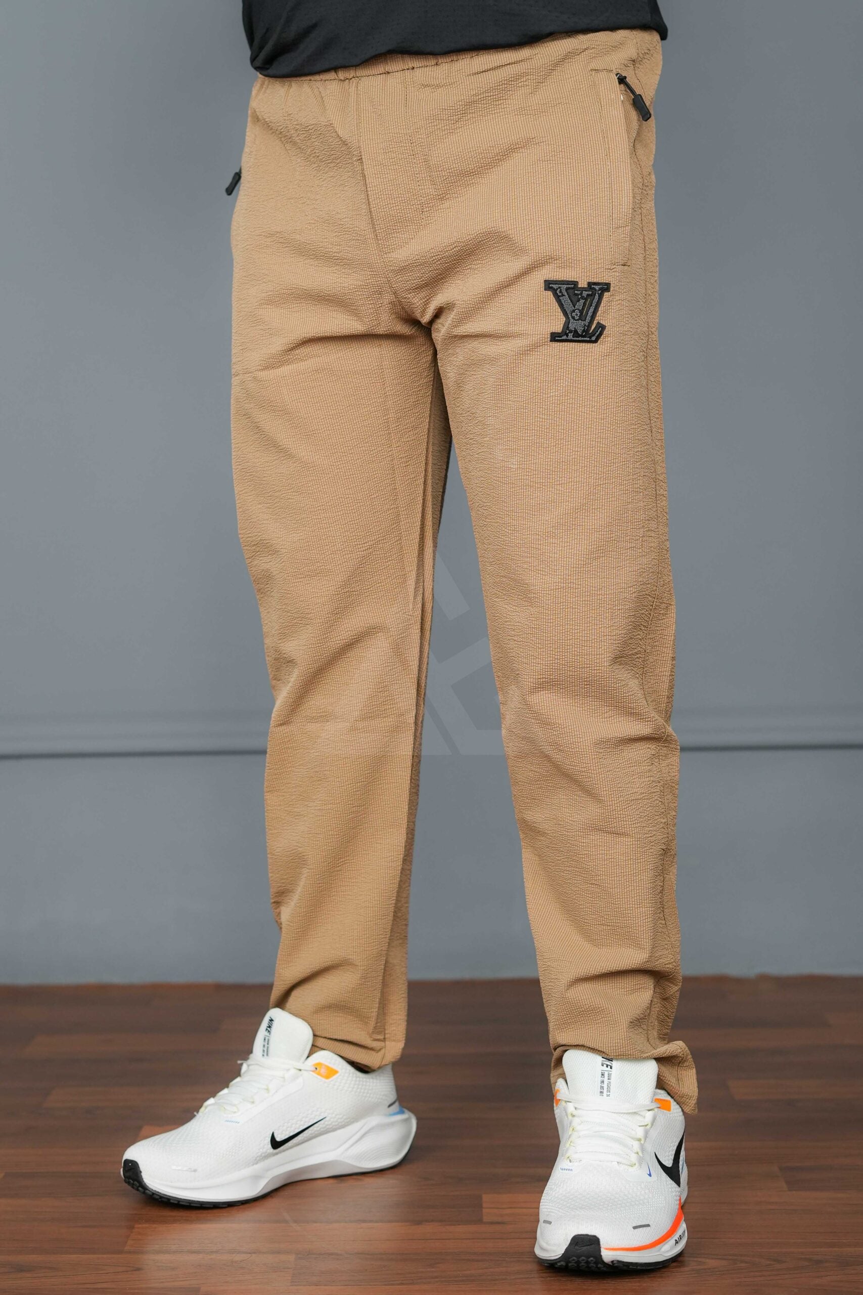 L wee Regular Fit Popcorn Trouser - Khaki
