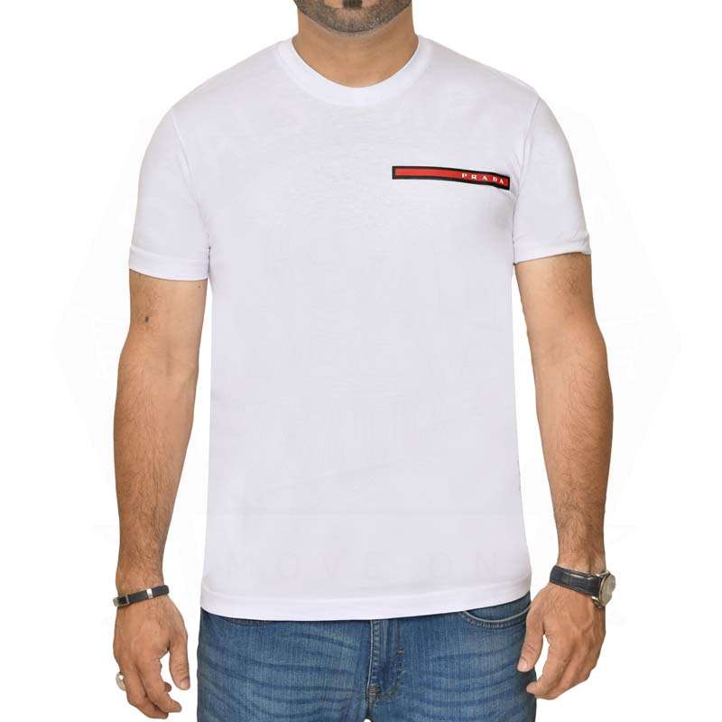 Prda RPrnt - White (Slim Fit)