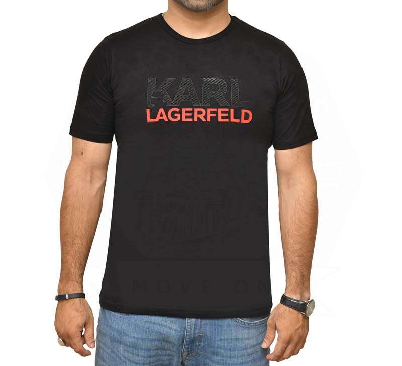 Krl Emb- Black (Slim Fit)