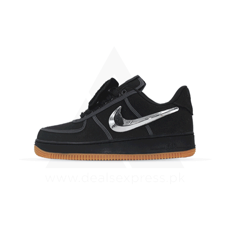 Arforce1 Low T Scott - Black ( With 3 Detachable Swoosh )