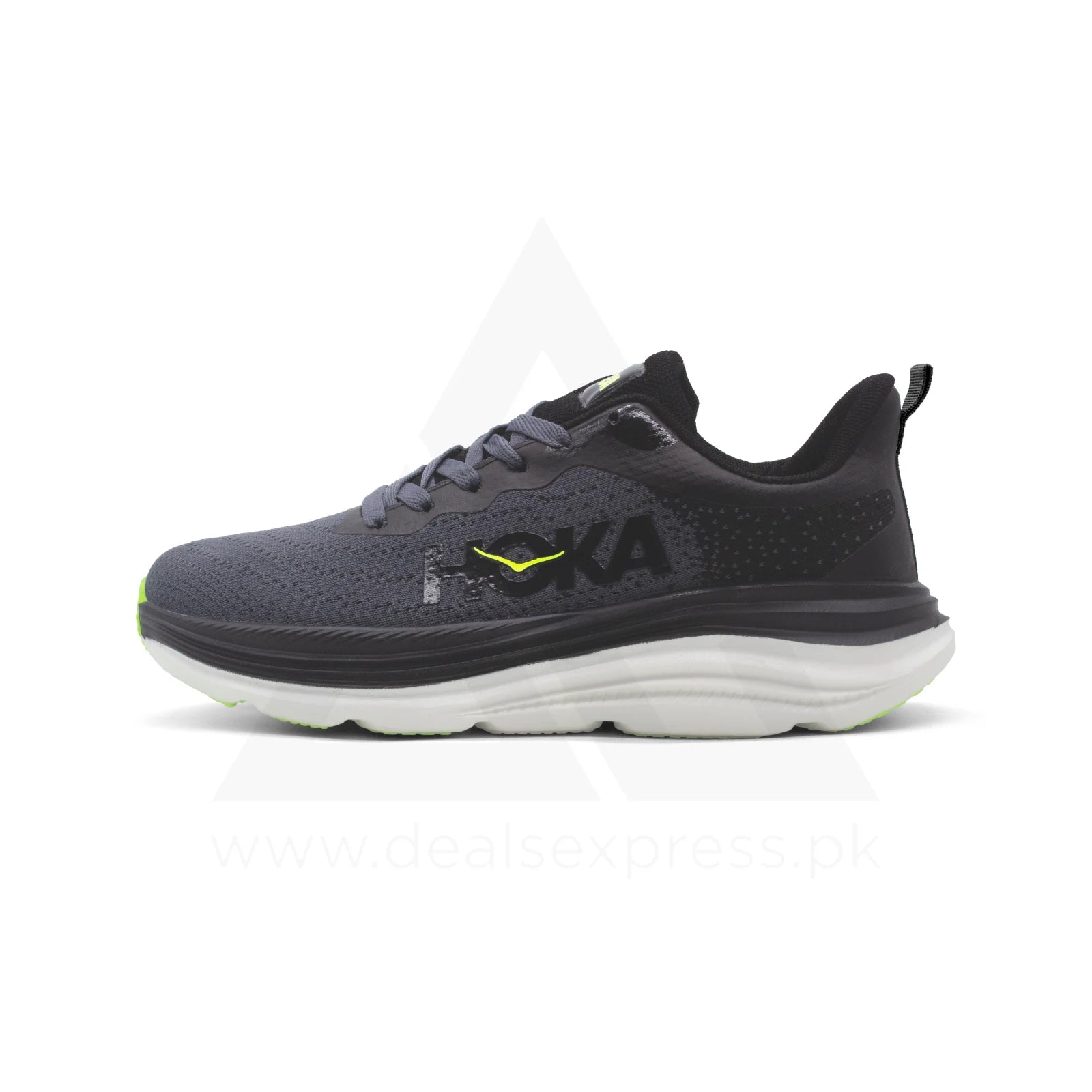 Hoka Bondi 8 - Grey Neon
