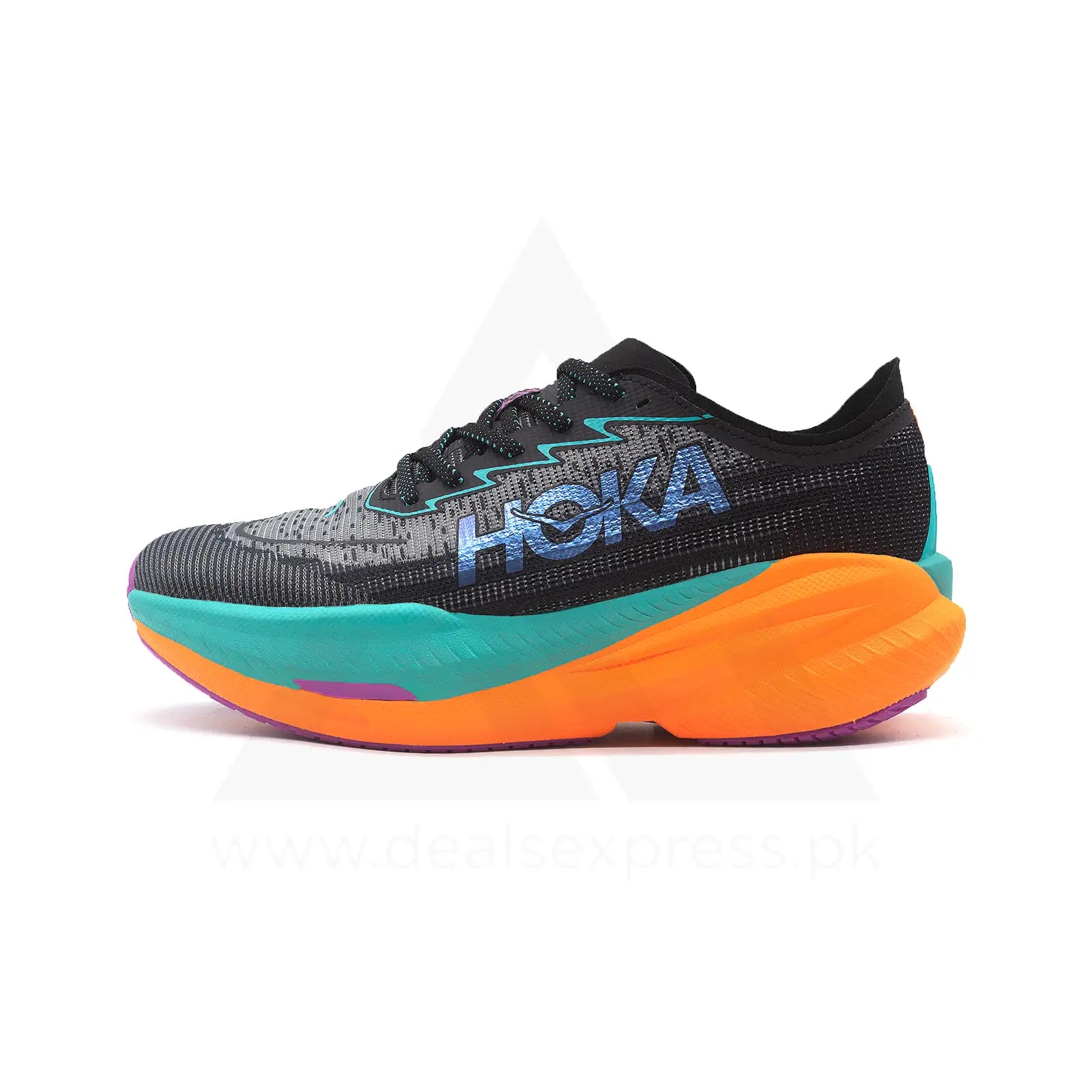 Hoka Mach X2 - Black Aqua
