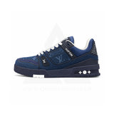 L wee Trainer Premium - Denim Blue