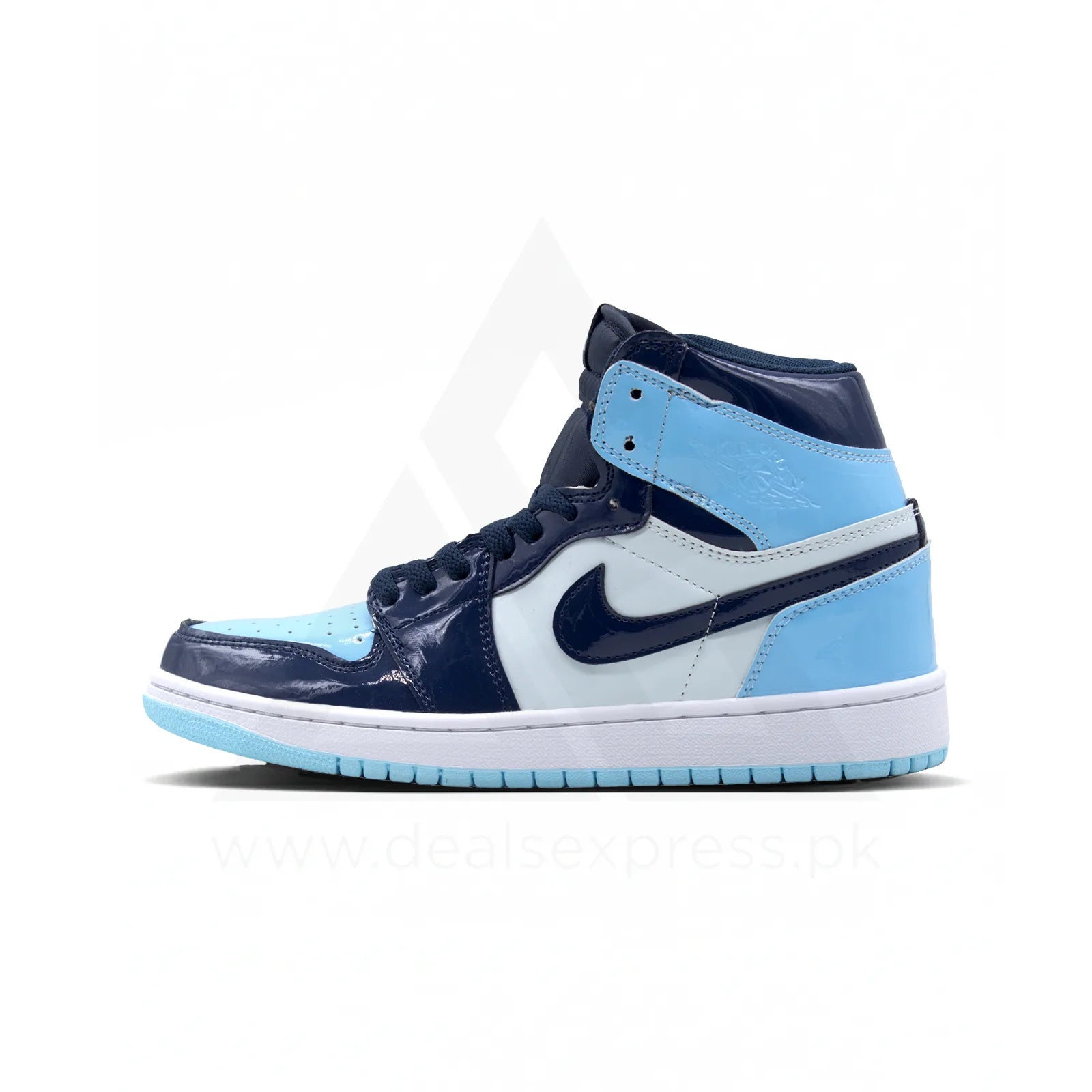 NAJ 1 Mid Premium OG - Blue Chill (Patent Leather)