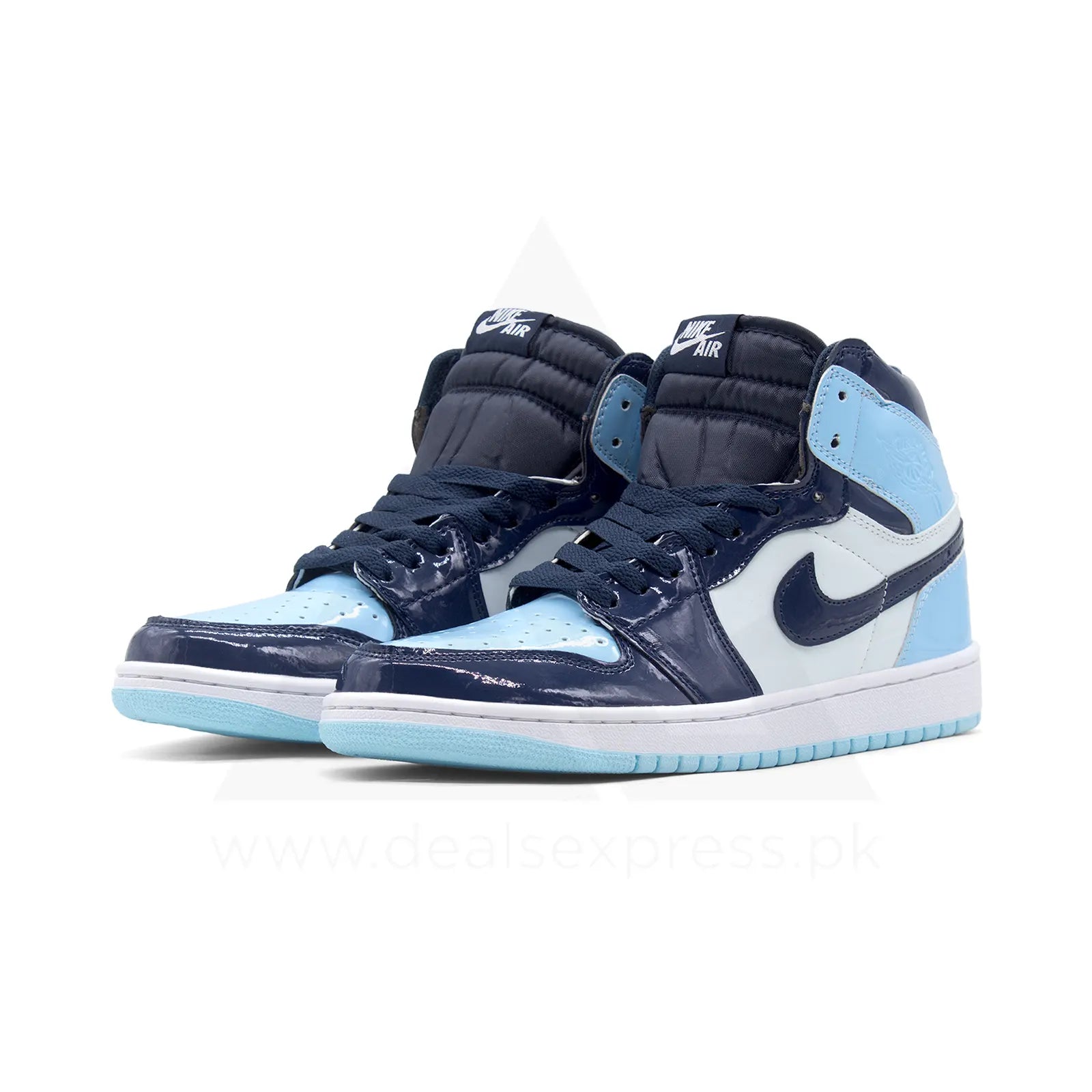 NAJ 1 Mid Premium OG - Blue Chill (Patent Leather)