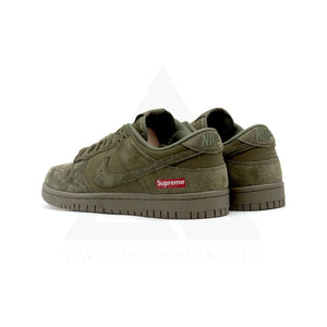 NAJ Dunk Low x Supreme - Olive Premium Sneakers