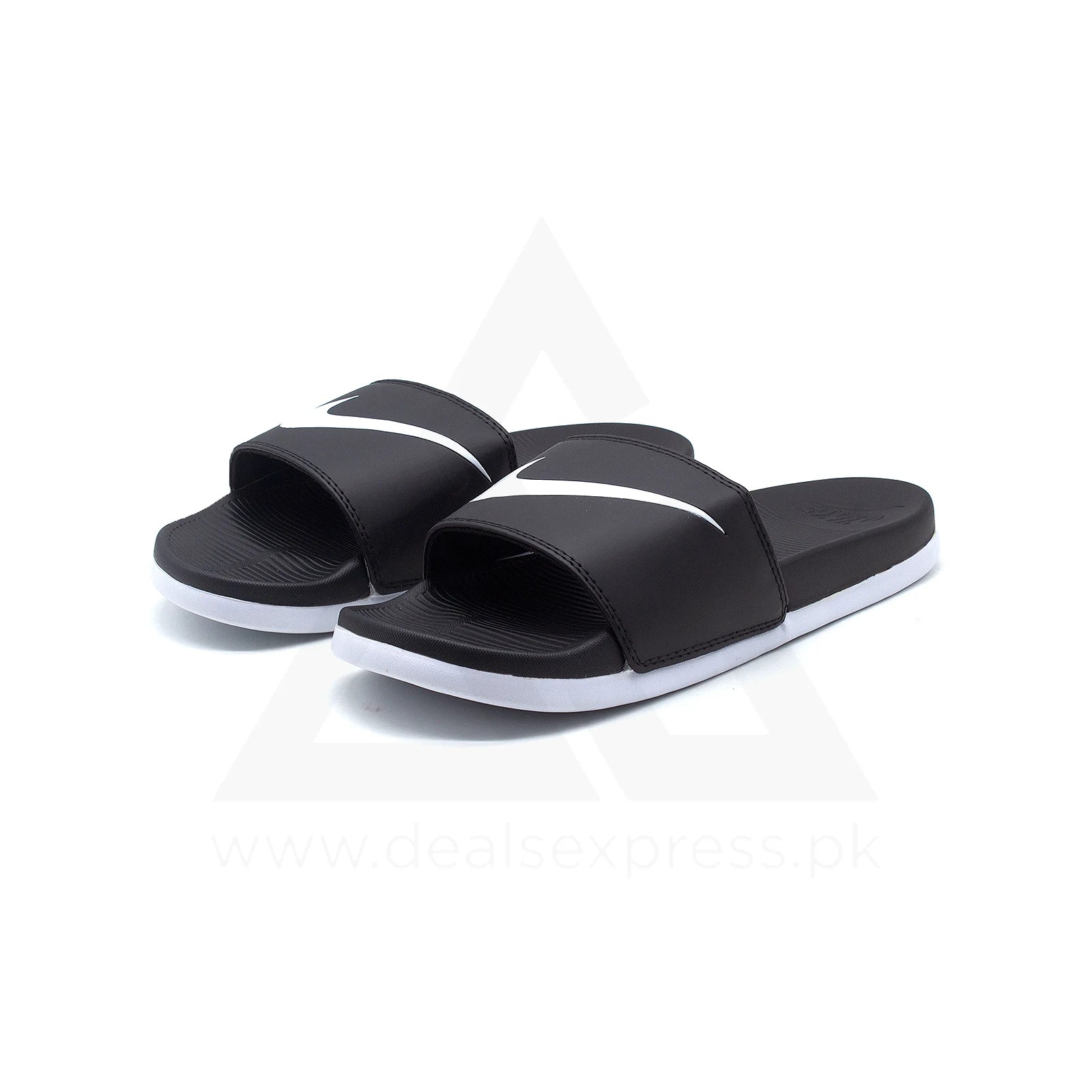 Nk Comfy Slide - Black White