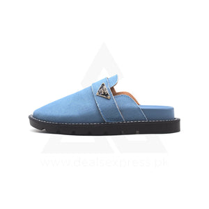 Pra Da Clog Mule Premium - Light Blue Denim