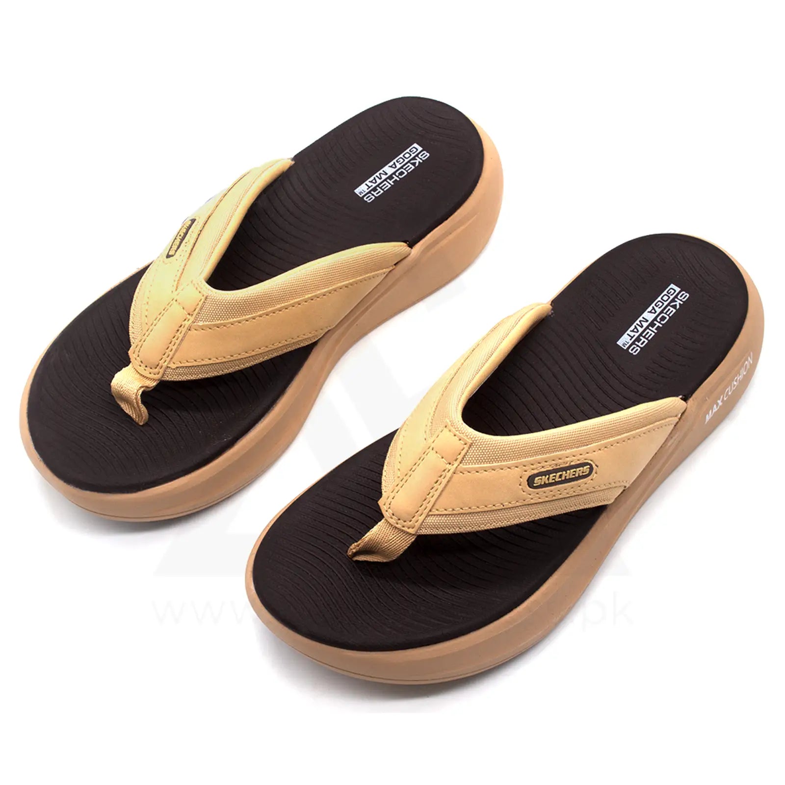 Sk Max Cushion Elite Flip Flop - Beige
