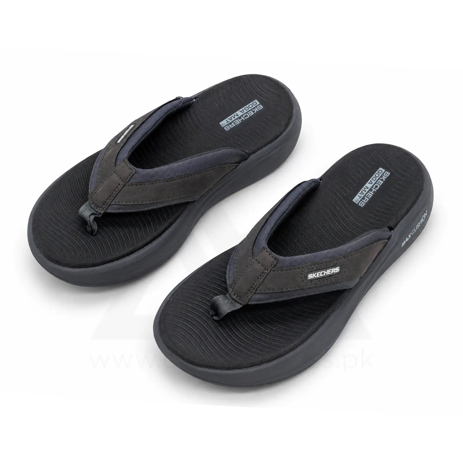 Sk Max Cushion Elite Flip Flop - Charcoal