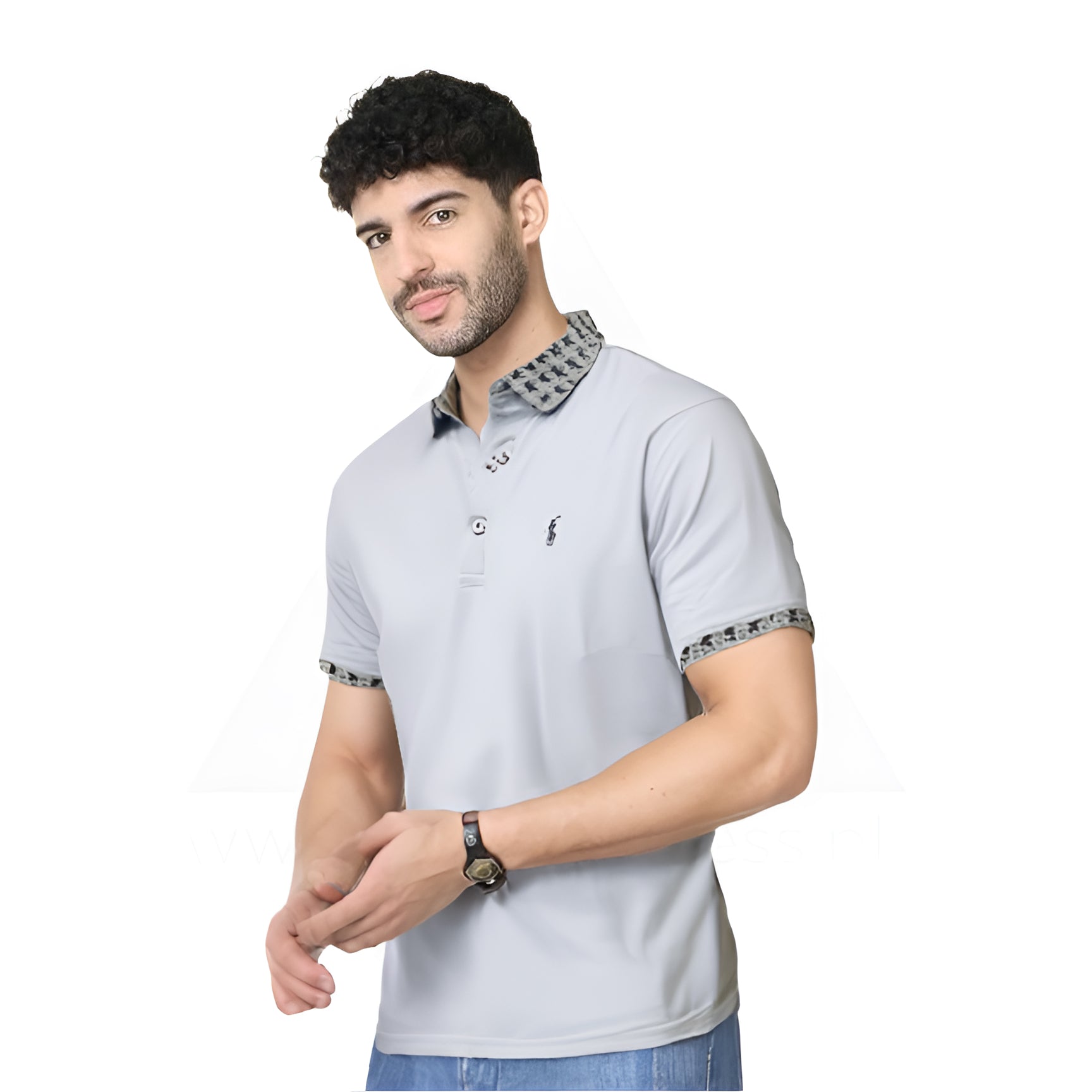 Po lo Drifit - Grey Checker