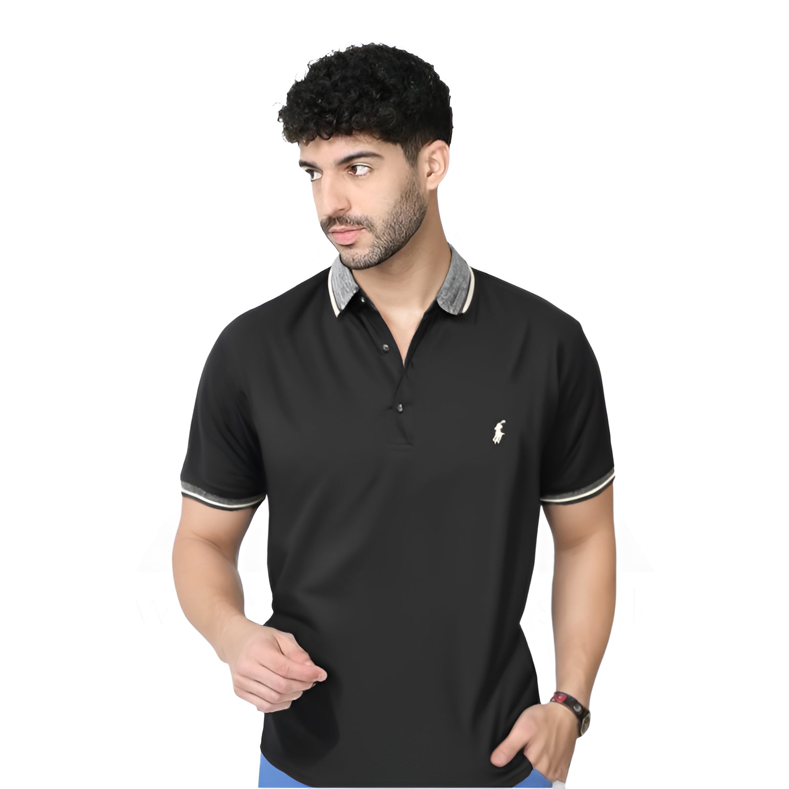 Po lo Drifit - Black Grey