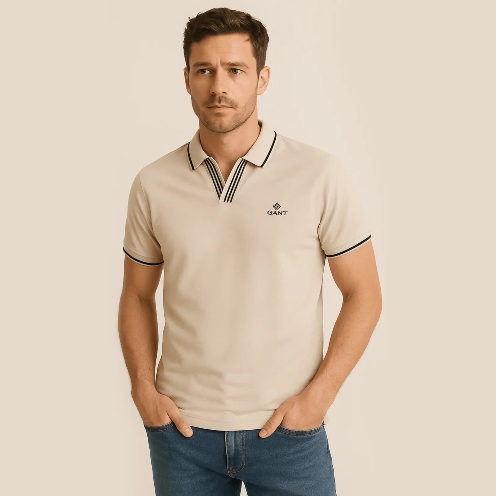 Gant Polo - Beige